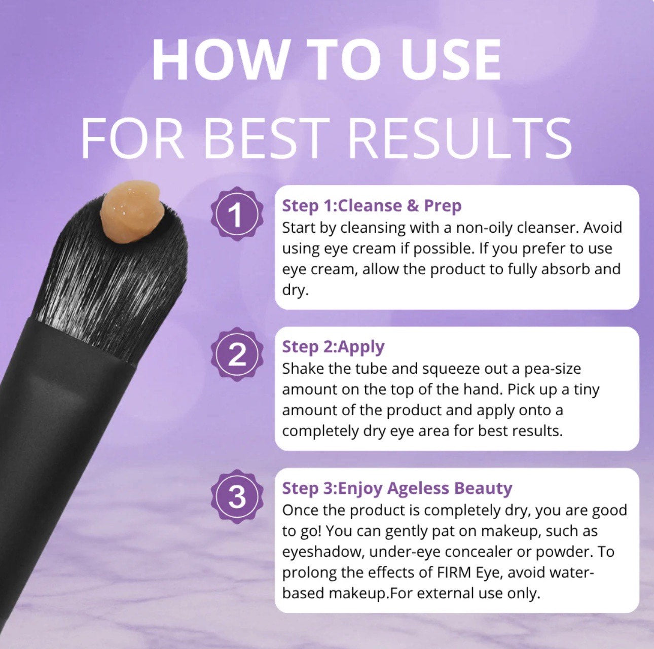 Instant Eye Tightener Easy-Wear Technology